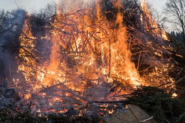 Bild 146 - Osterfeuer